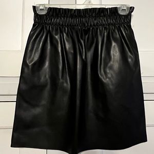 Faux Leather skirt